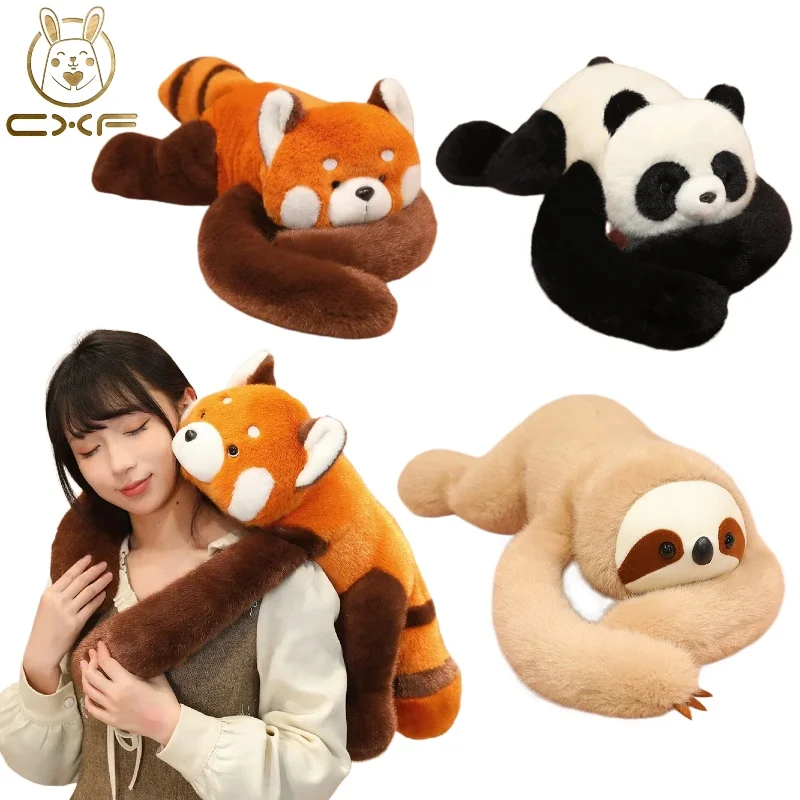 

50/60cm Long Arm Animals Plush Toy Embraceable Lying On The Shoulder Comfort Doll Soft Wonderful Gift For Boy And Girl