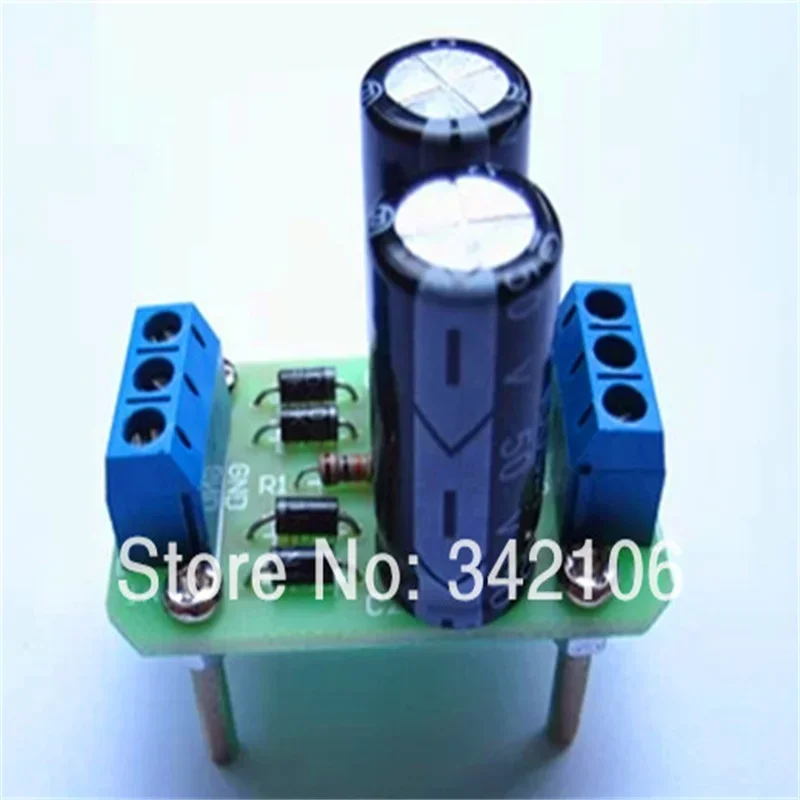 5Pcs Dual Rectifier Filter Converter AC to DC Module Positive And Negative Sensor for Electronics