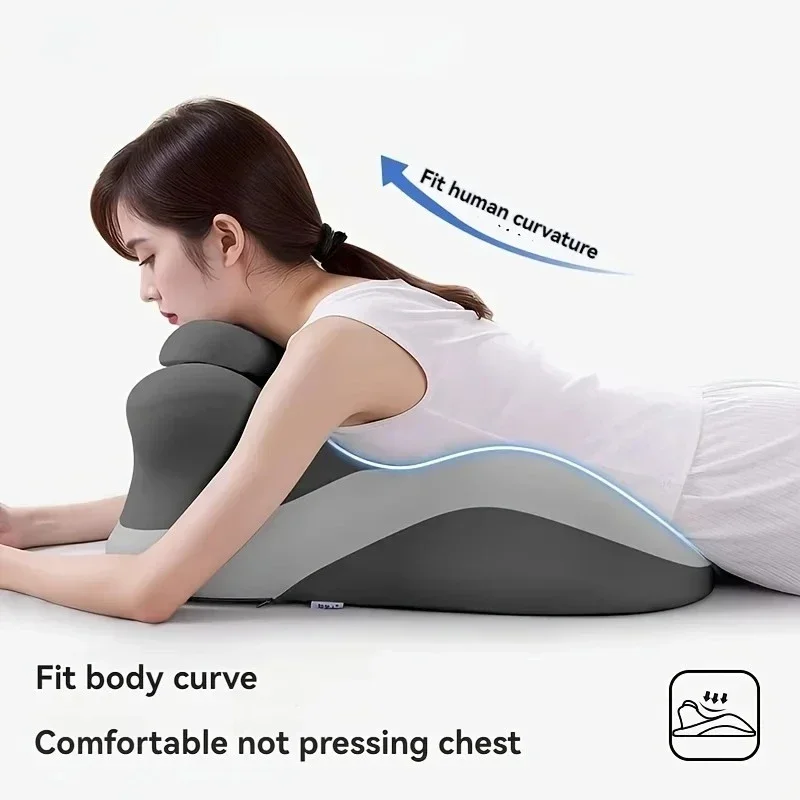 New Bed Headrest Pillow for Reading in Bed Sofa Bedroom Multifunctional Neck Lumbar Support Large Back Cushion