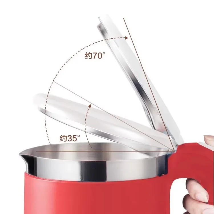 Electric Kettle Cola Red 1500W ZDH-Q15A9 Red Corporate Gift