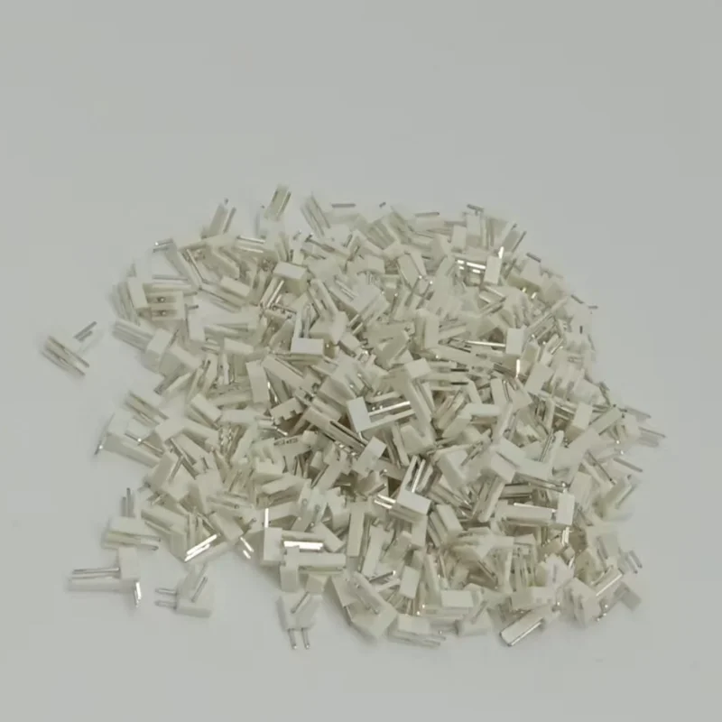50PCS/LOT KF2510 2510-2A 2510-2AW 2Pin 2.54mm Straight Vertical Male Terminal Connector