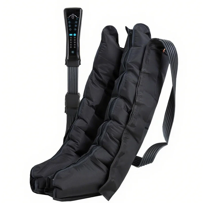 

6 Cavity Air Compression Massager Leg Foot Circulation Pressotherapy Air Promote Blood Relaxation Pain Relief Syeosye