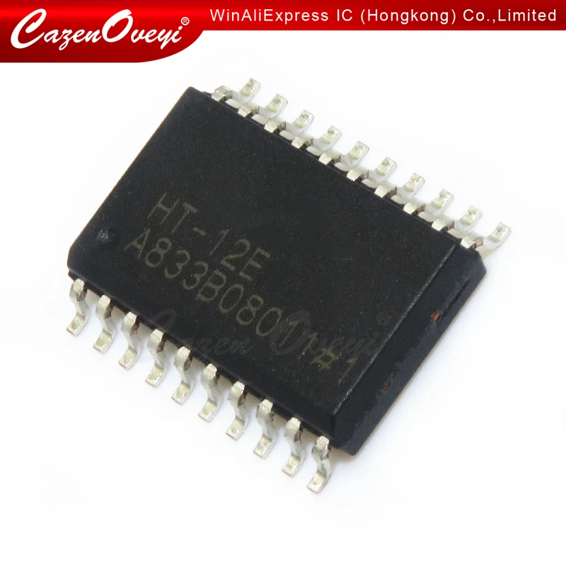 10pcs/lot HT-12E + HT12D HT12E HT-12 SOP-20 quality assurance In Stock