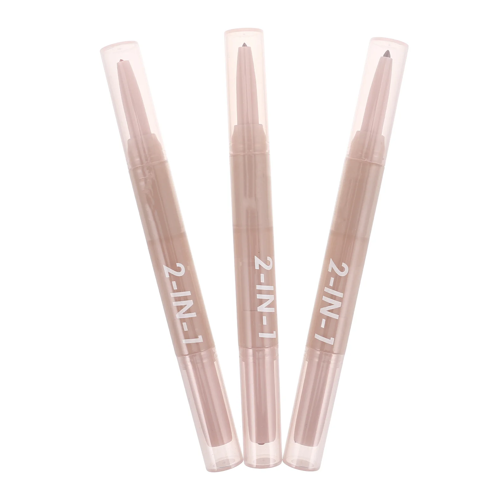 3 pezzi set di matite per labbra opache Dualended penna per rossetto a lunga durata trucco per labbra pennarello per labbra set di matite per labbra per trucco