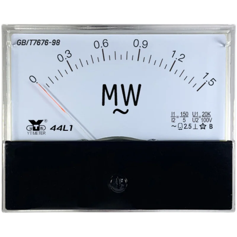 

44l1 1. 5mw 20kV/100v 150/5A Three-Phase Active Power Meter KW Meter Megawatt Meter Converter