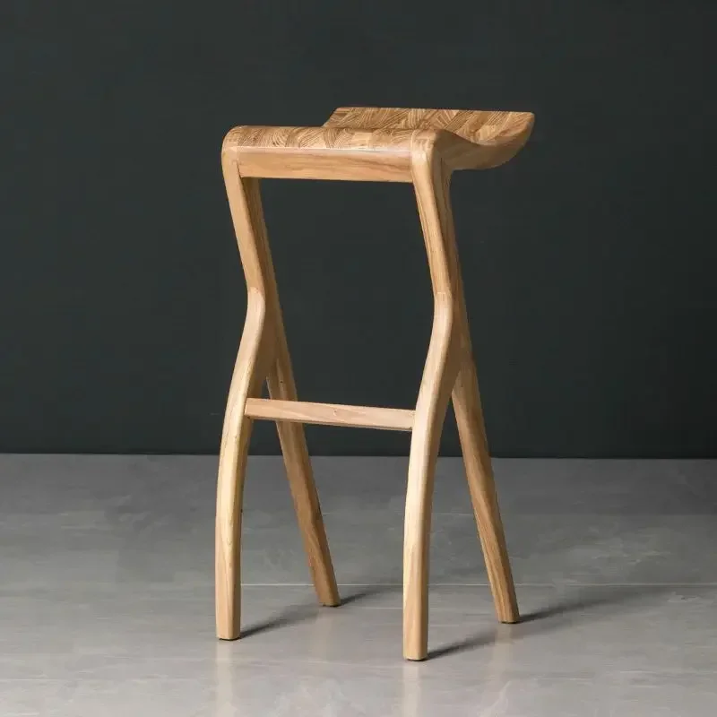 

Trendy Luxury Wooden Stool Vintage Baby Vanity Replica Beauty Conference Relaxing Bedroom Restaurant Cadeira Unique Furniture