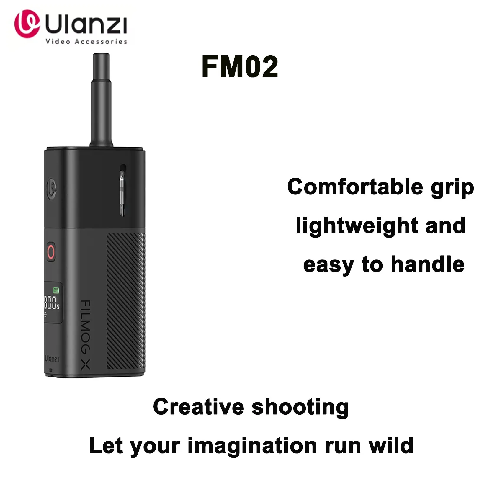 

Original Ulanzi FM02 Portable Photography Smoke Machine Handheld Fogger Smoke MakerFilm And Television Studio Indoor Shooting