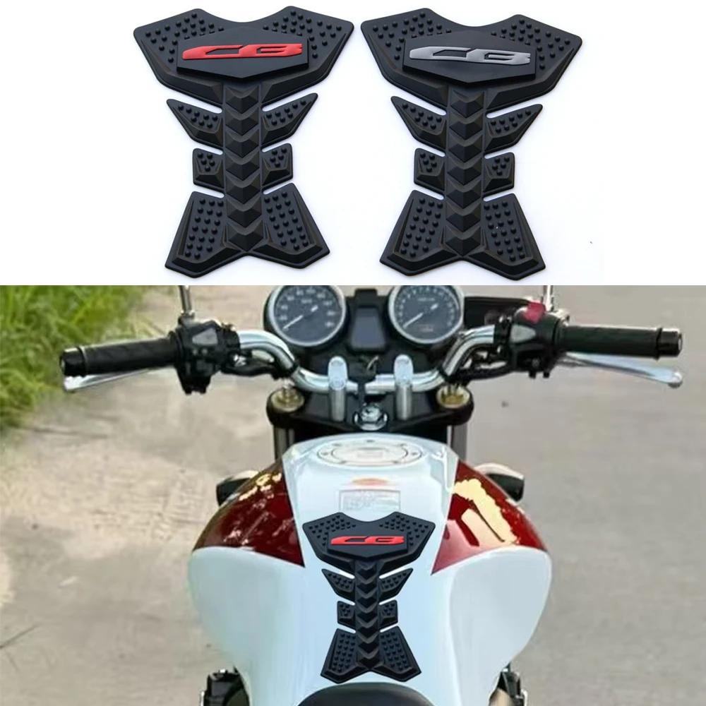 For Honda CB600F CB650R CB1000R CB1100 CB1300 CB Series Universal Motorcycle fuel tank pad protector pad sticker rubber sticker