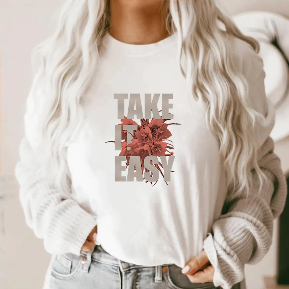 Premium Floral TShirt Set Rose Amaryllis Print Casual Short Sleeve Tees for Women Birthday Inspirational Gift Oversized T Shirt