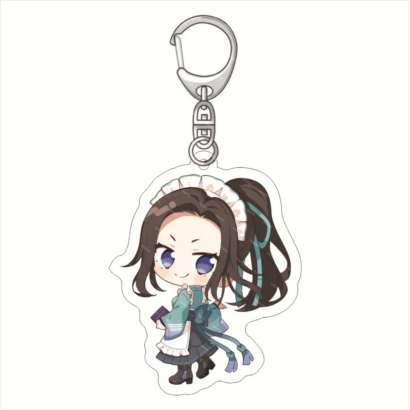 Anime Fans BanG Dream! Girl Band Party Acrylic keychain Poppin Party acrylic pendant Buckle for bag Car key case