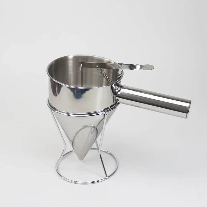 Hand-held Stainless Steel Funnel Cone Candle Liquid Dispenser DIY Candle Aromatherapy Quick Distribution Wax Pouring Making Tool
