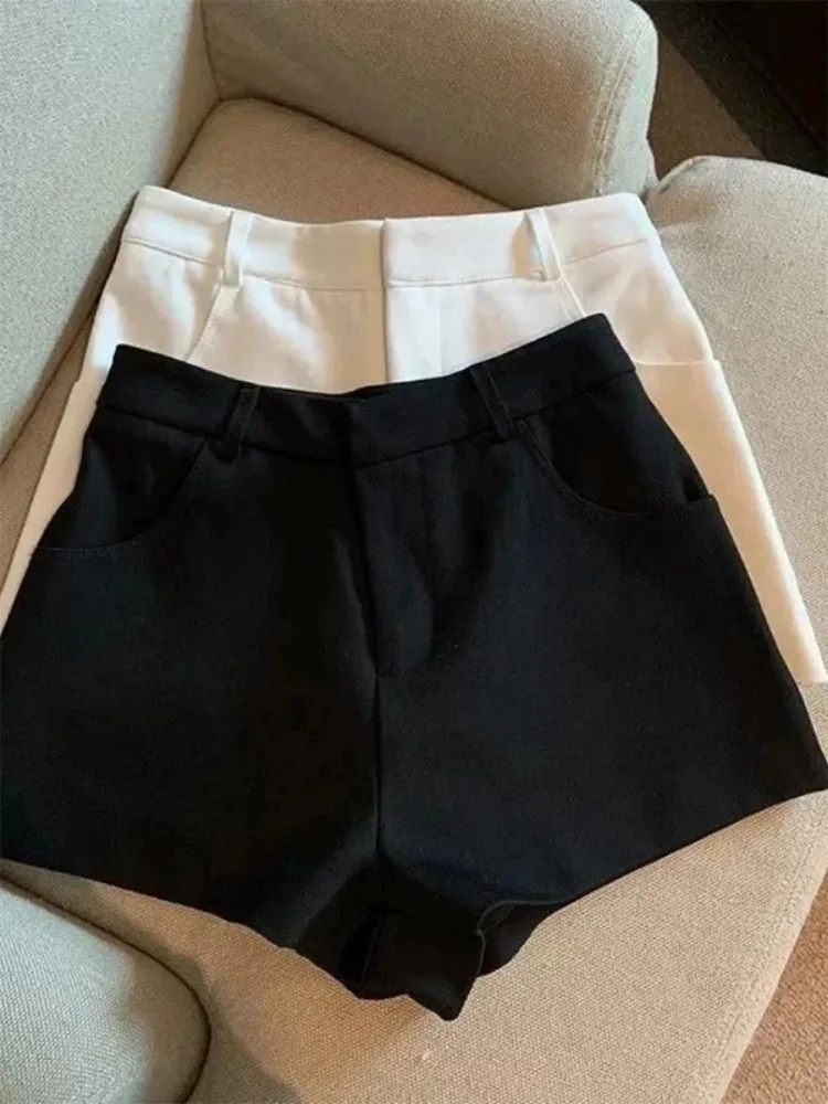 Lässiger, vielseitiger, flauschiger, blütenblütchen-umwickelter Minirock für Damen, Sommer, koreanischer Stil, hohe Taille, schlankmachender A-Linien-Rock – Detail 10