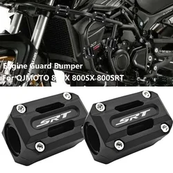 For QJMOTO QJ SRT 800 800X 800SX 800SRT SRT 800X 800 Accessorie Motorcycle Engine Guard Bumper Protector Crash Bar Block