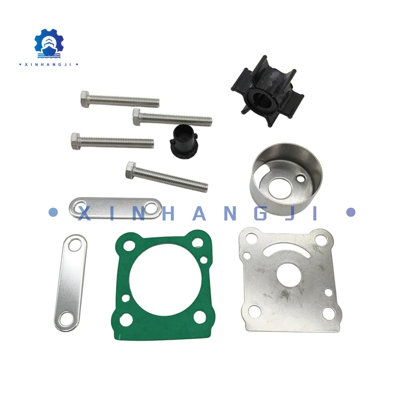 

6N0-W0078 Water Pump Impeller Kit For Yamaha Outboard Motor 2T 6HP 8HP 18-3460 6G1-W0078-A1 6N0-W0078-00 6G1-W0078-A0 6G1-W0078