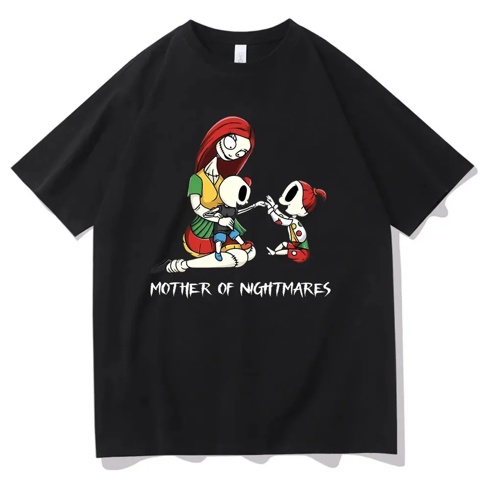 Mother of Nightmares Graphic Tshirt Male Pure Cotton T Shirts Oversized T-shirt Funny Unisex Casual Vintage Short Sleeve Tees