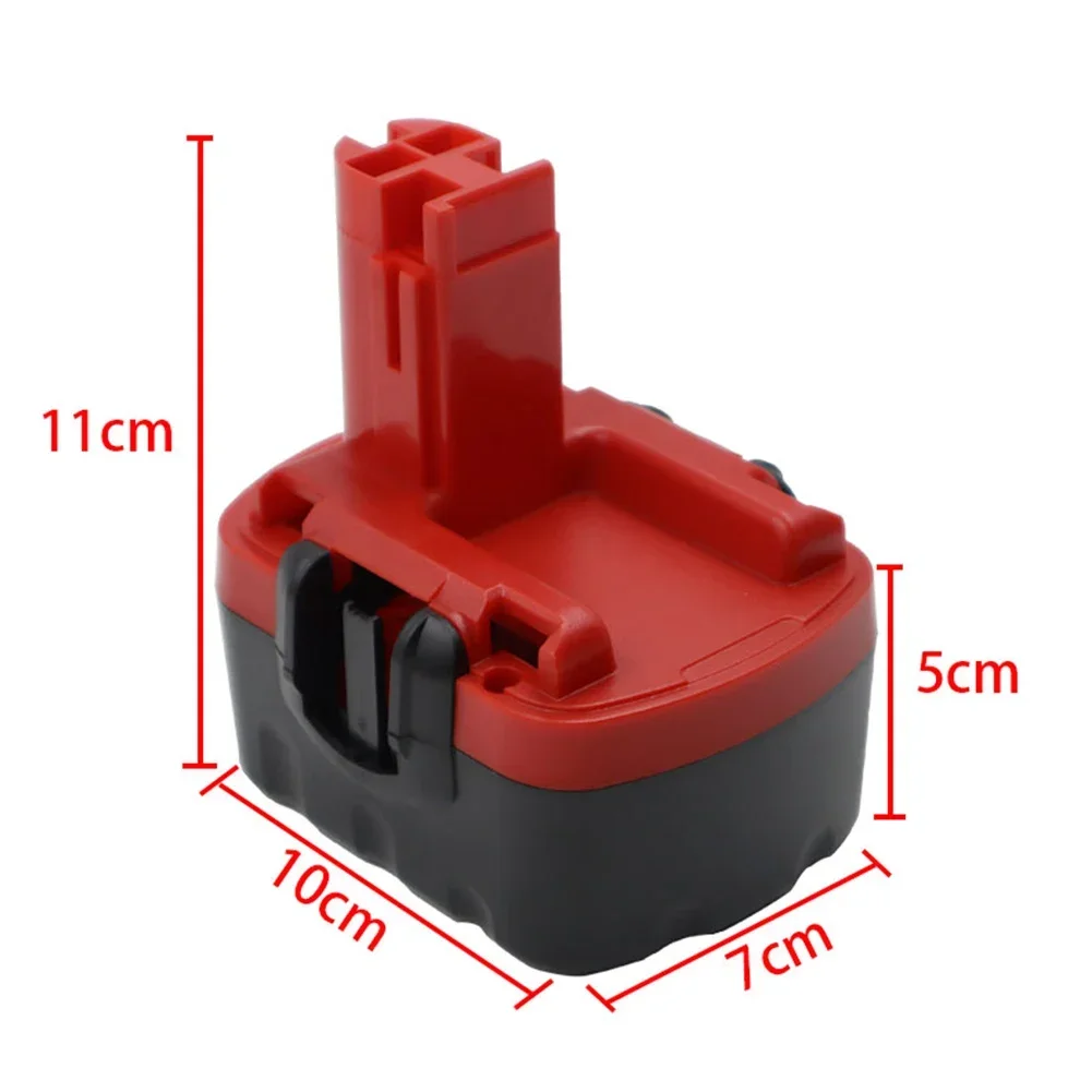 1 zestaw plastikowa obudowa baterii elektronarzędzi (bez ogniw baterii) dla Bosch 14.4V GSR GDS 14 VE-2 obudowa wymienna GLI