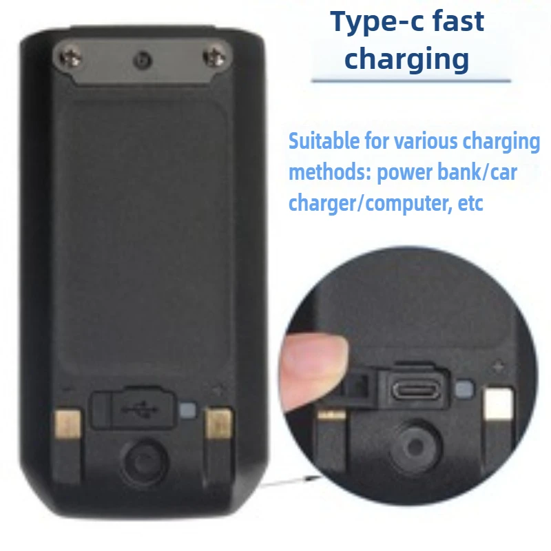 For Baofeng UV-21 Pro V2 Li-ion Battery L High Capacity DC 8.4V Typc-C Charging UV21 Pro Two Way Radio Batteries Replacements