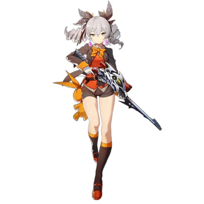 ชุดคอสเพลย์ Honkai Impact 3 Bronya Zaych ปี 2025 ชุดสูทขาสั้นพร้อมวิกผม ชุดยูนิฟอร์มฮาโลวีนสำหรับผู้หญิงและเด็กผู้หญิง Ful