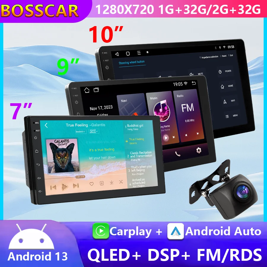 7-9-10-ユニバーサル-hd-タッチ-スクリーン-ワイヤレス-carplay-android-自動防水-170-°-魚眼フロント-リアカムシステム