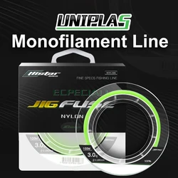 HISTAR 100M Green Nylon Monofilament Long Casting Abrasion Resistance Smooth Enter Water Quickly High Strength Fishing Line