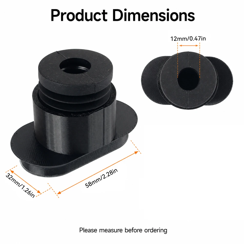 Rubber Foot Pads Anti‑Vibration Dampers Shock Absorber Feet For Anycubic Kobra X 3D Printer Vibration Reduction Accessories