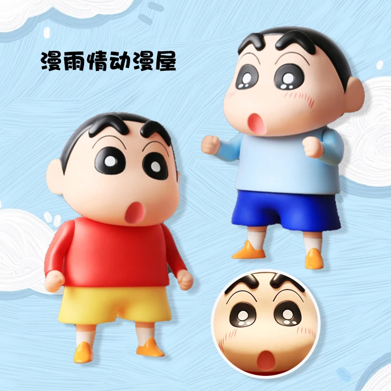 

42cm Crayon Shin-chan Action Figure Toys Anime Shin-chan Figuras Manga Kawaii Doll Collection Gift For Children Model Ornaments