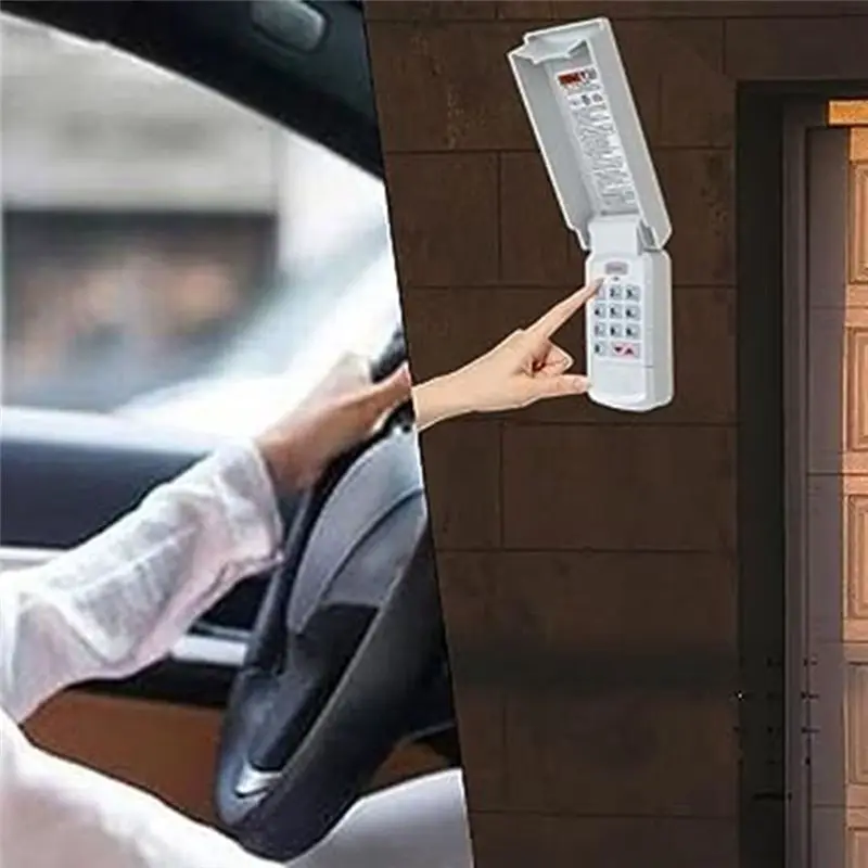 Wireless Garage Door Remote Garage Keypad Fits For Genie Intellicode Older Models GWKP, GWK-IC, ACSDG, ACSDA1-New view 3