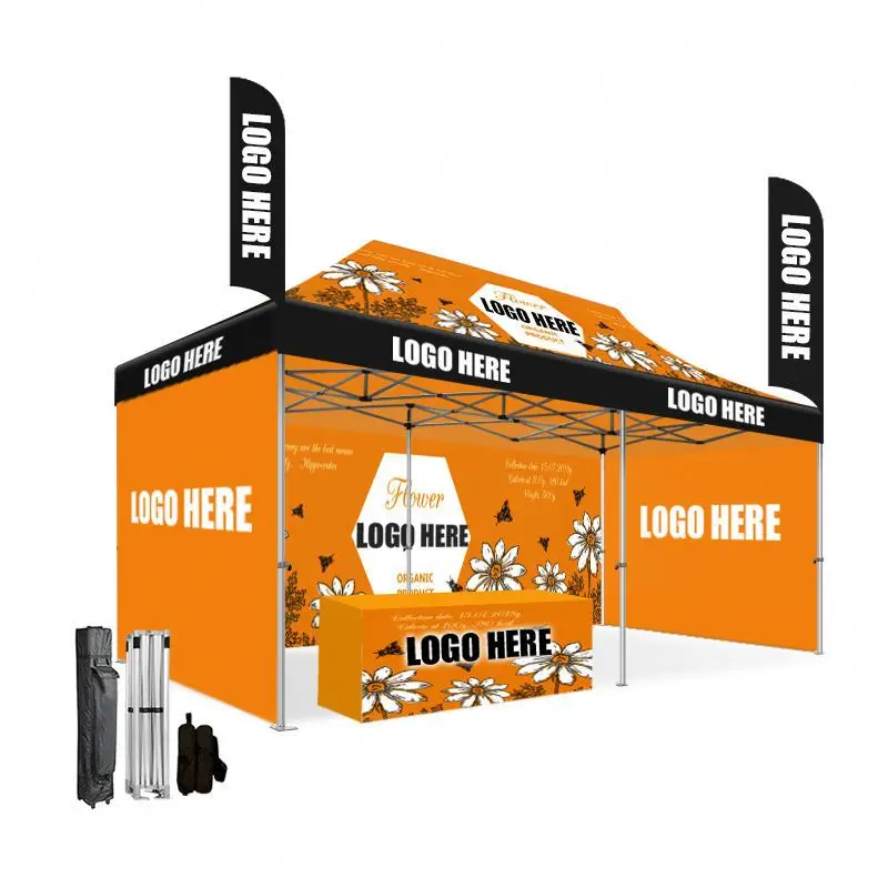 

Custom Branded Outdoor Advertising Marquee Pop up Gazebo Tent for Events
