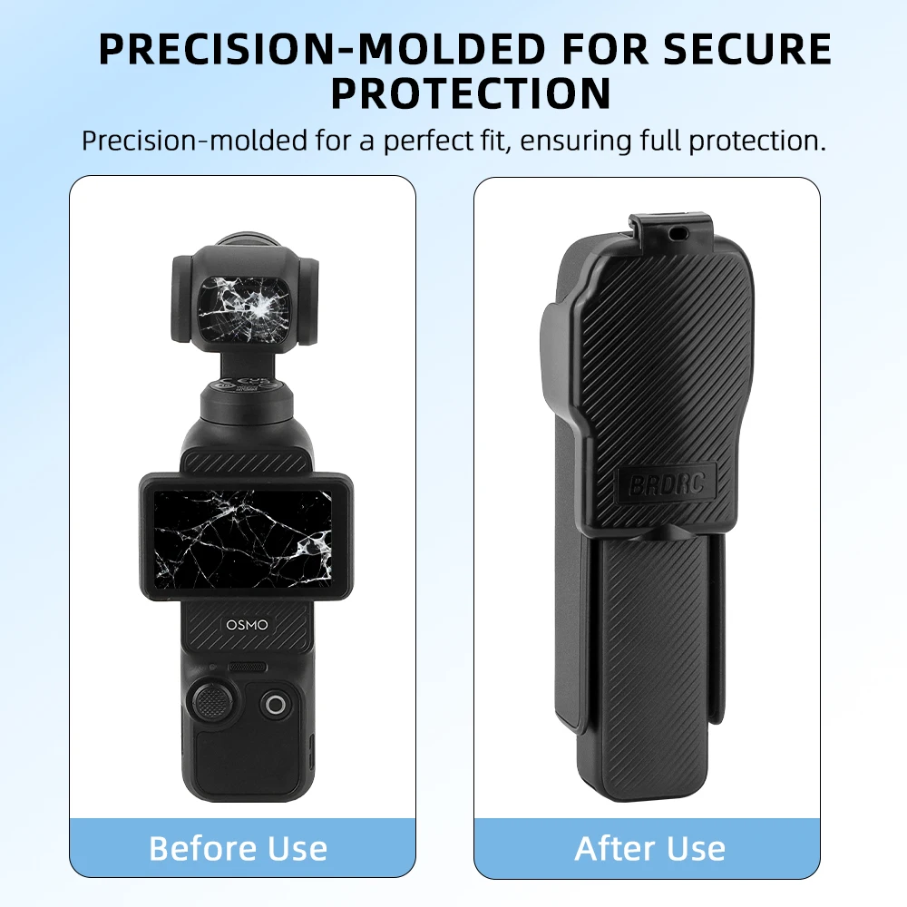 Lens Cap & Screen Dust Cover for DJI Osmo Pocket 3, Scratchproof Gimbal Protector, Handheld Camera Accessories