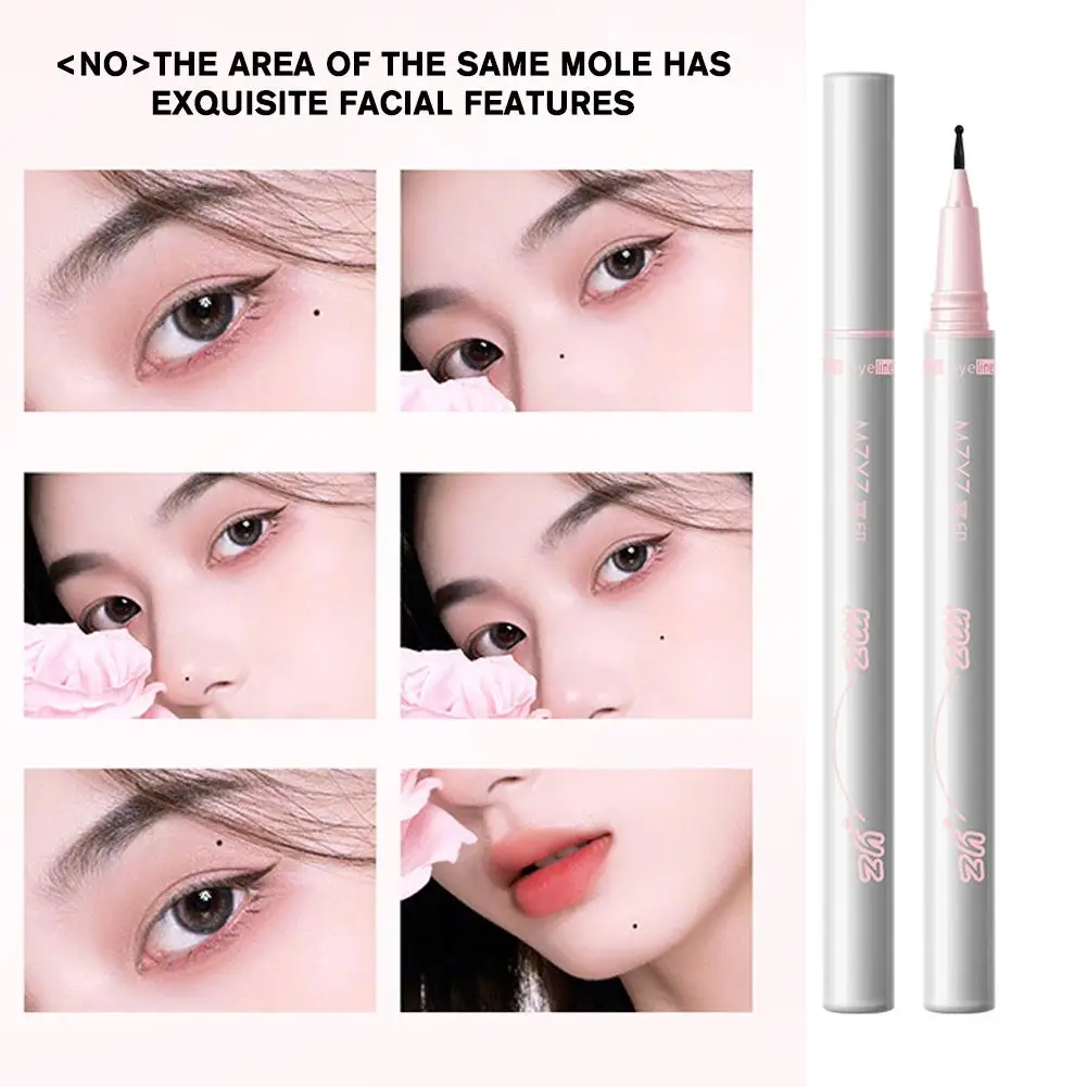 1pcs Natural Tear Stain Pen Long-lasting Waterproof Spot Dot Facial Contour Eyeliner Cosmetics hot Pen Makeup Tools I4C7