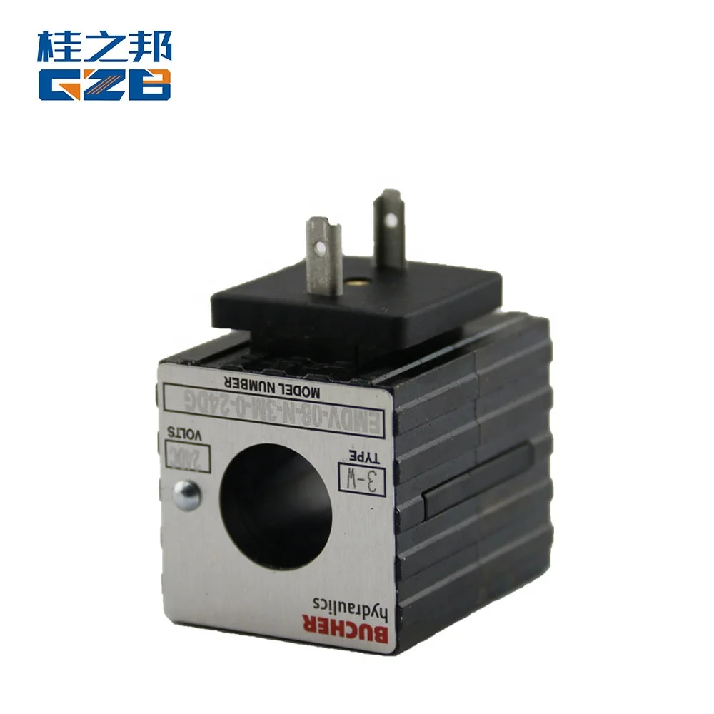 GZB Excavator Part Solenoid Valve Coil A249900001494 for Hydraulic Pump Coils EMDV-08-N-3M-0-24DG for Sany RTS