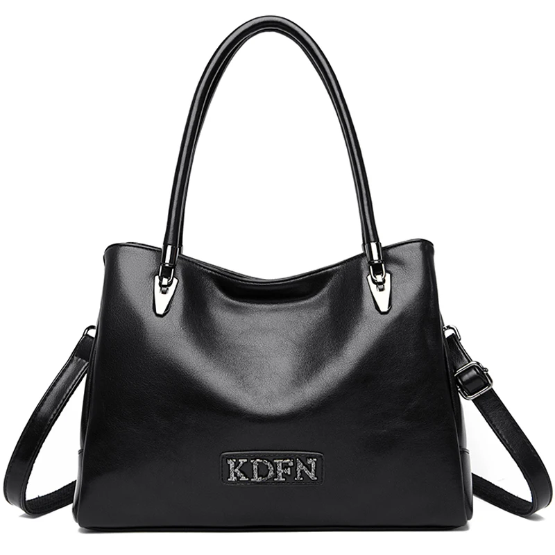 

2024 Fashion Women Bag Designer Crossbody Large Capacity Female Solid Color Shoulder Bags Brand Soft Leather Ladies Handbag Bag