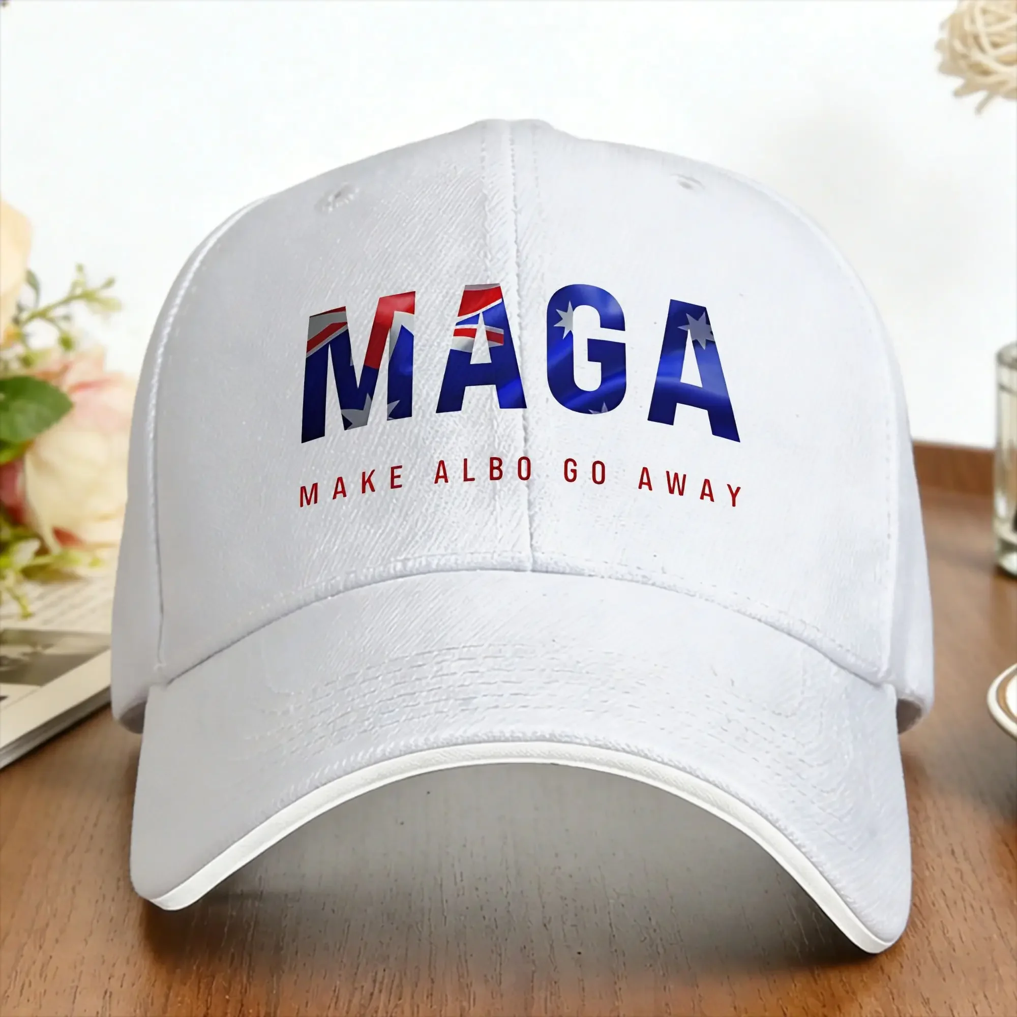 Бейсболка MAGA Make Albo Go Away, унисекс, с индивидуальным логотипом, в стиле хип-хоп, летняя, винтажная, для активного отдыха, снэпбэк