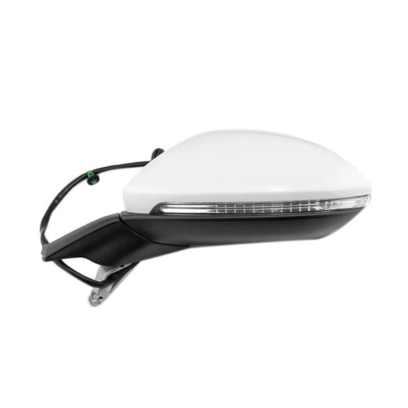 Car Electric Folding Rearview Mirror Assembly Heating Mirror with Light for Golf 7 MK7 2014-2016 5GG 857 507 a Left