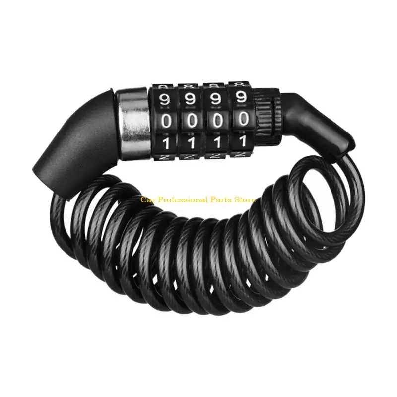 

R53D Small Helmets Combination Lock Secure Designs Helmets Security Lock for Backpack Skateboard Outdoor Gear