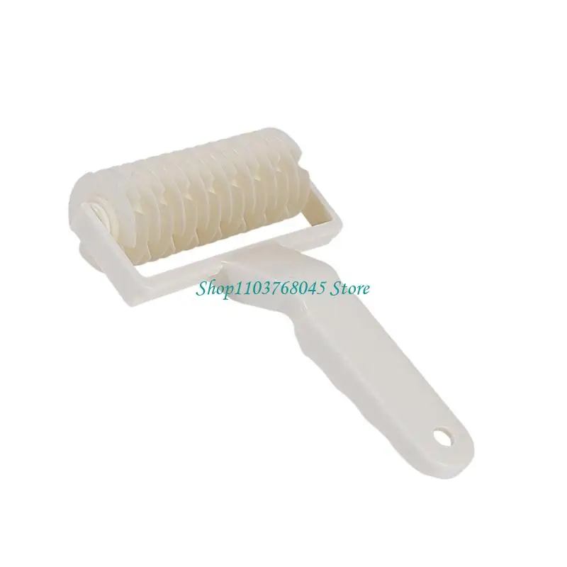 R53F Multipurpose Dough Rolling Cutter Baking Rollers For Pizza Pie Cookie And Pastries Ensures Uniform Baking Result