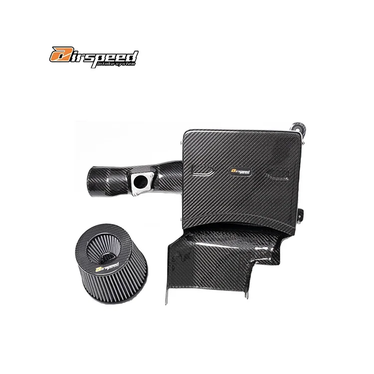 Airspeed Brand Hot Pressing Tank Craft Quality 100% Dry Carbon Fiber Cold Air Intake System For Honda Accord 1.5T