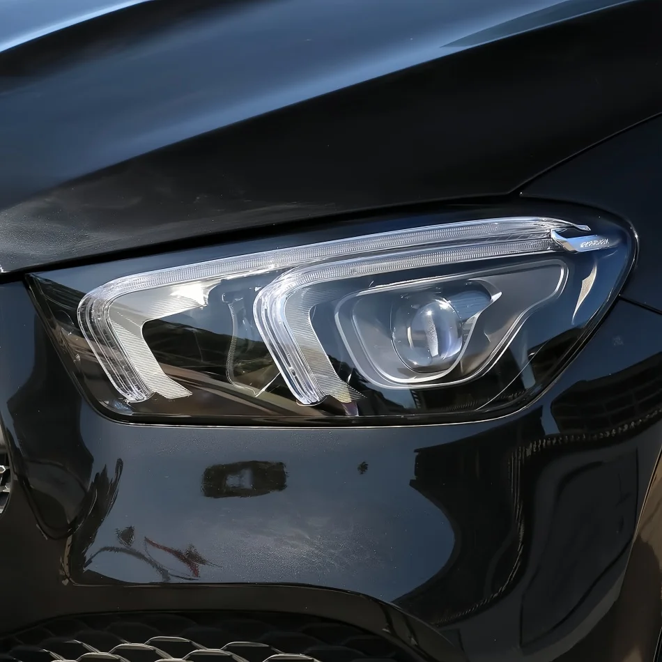

Для Mercedes-Benz W167 GLE GLE300 GLE400 GLE450 2020 2021-2023 фары абажур крышка объектива стеклянная крышка лампы корпус