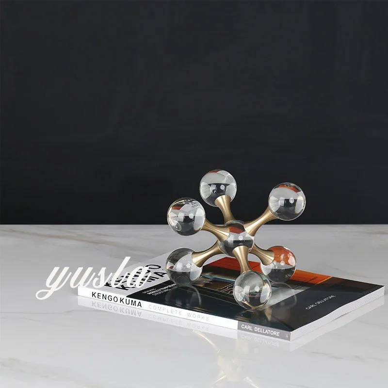 

Modern simple ornaments Home furnishings Coffee table TV cabinet Living room desktop model room Sales office Soft decoration