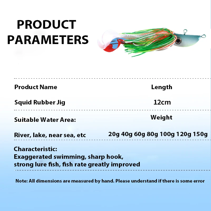 Jig Inchiku luminoso de metal señuelo para playa - imagen 4