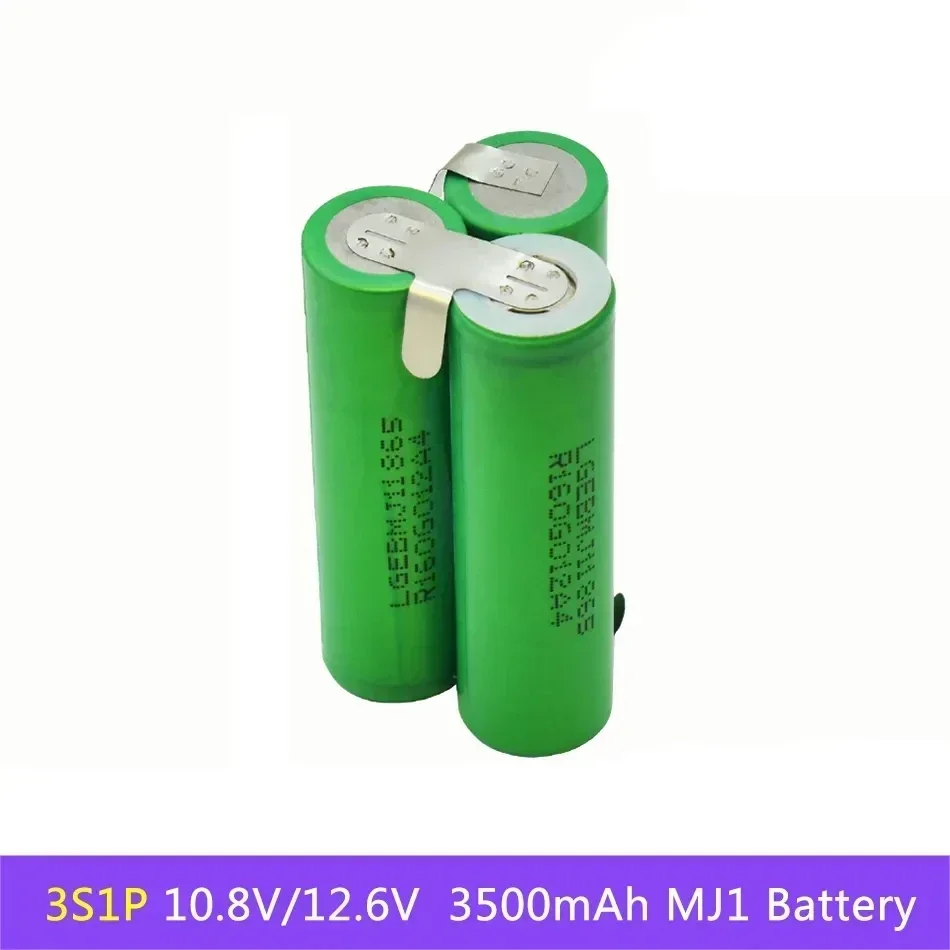 18650 MJ1 3500Mah 20 Amps 3S 4S 5S 6S 8S 7.4V 12.6V 14.8V 18V 25.2V 29.6V Voor Schroevendraaier Batterijen Lassen Battery