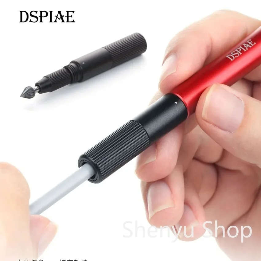 

DSPIAE Chamfering Tool Set for Gundam, 60 and 90 Degree Blades Each 4pcs, Conical and 3mm Spherical Bits with Handle Gifts