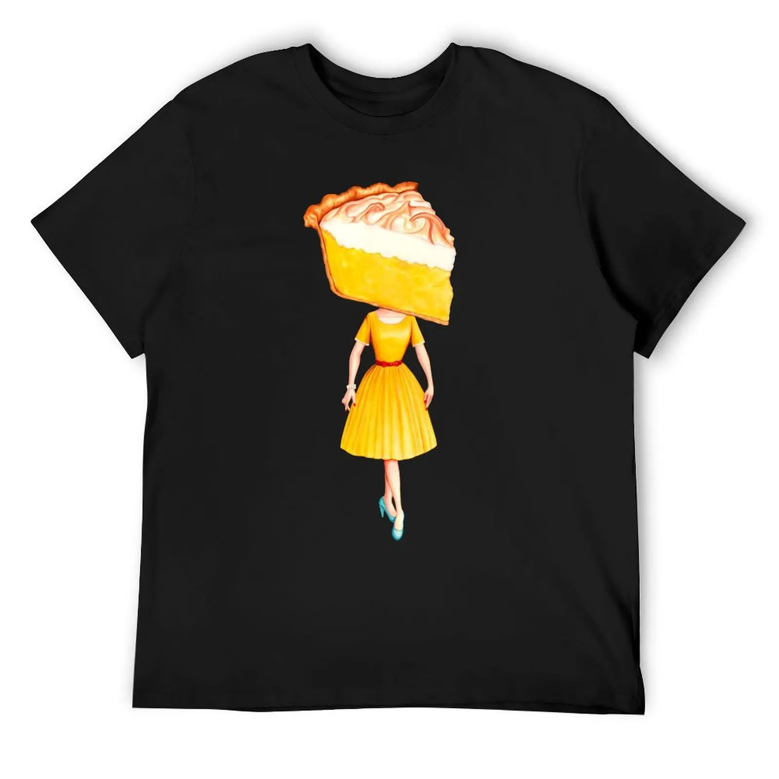 

Cake Head Pin-Up: Lemon Meringue T-Shirt customs street wear mens graphic t-shirts