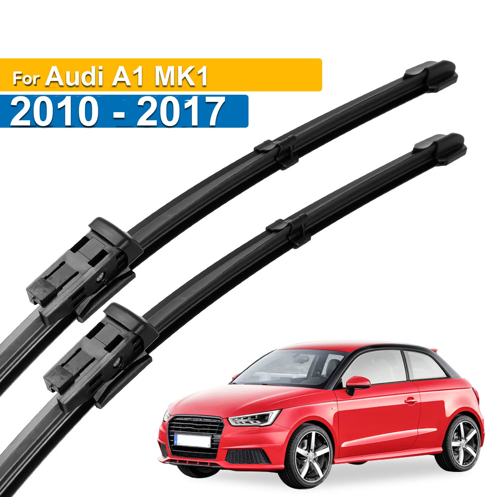 

Erick's Wiper LHD Front Wiper Blades For Audi A1 MK1 2010 - 2017 Windshield Windscreen Clean Window Rain Brushes 24"+16"