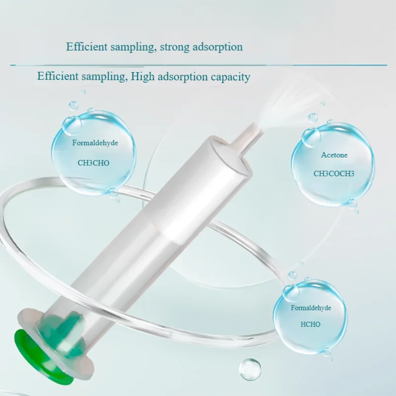 Rurka do pobierania próbek, wkład do usuwania ozonu, wkład do zbierania aldehydów i ketonów, monitoring środowiska powietrza.