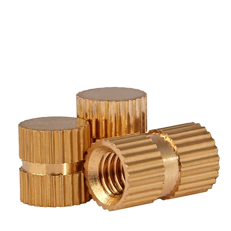 M2 M2.5 M3 M4 M5 M6 M8 M10 Threaded Insert Nut Brass Heat Knurl Hot Melt Embedded Injection Moulding Copper Nut of 3D Printer