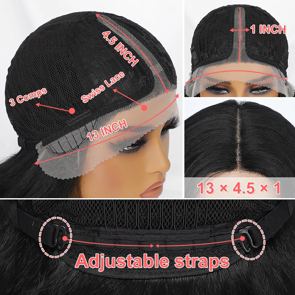 Wig keriting 24 inci renda sintetis Wig depan pirang oranye Wig renda wanita 13X4X1 untuk hitam wanita rambut Cosplay penggunaan sehari-hari