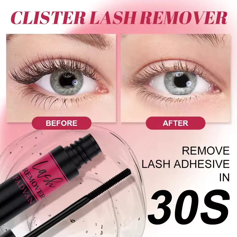 FADVAN Segemented DIY Lash Extension and Glue Suit 12Rows 8-16mm Length Waterproof Use to Easy Eyelsah Suit