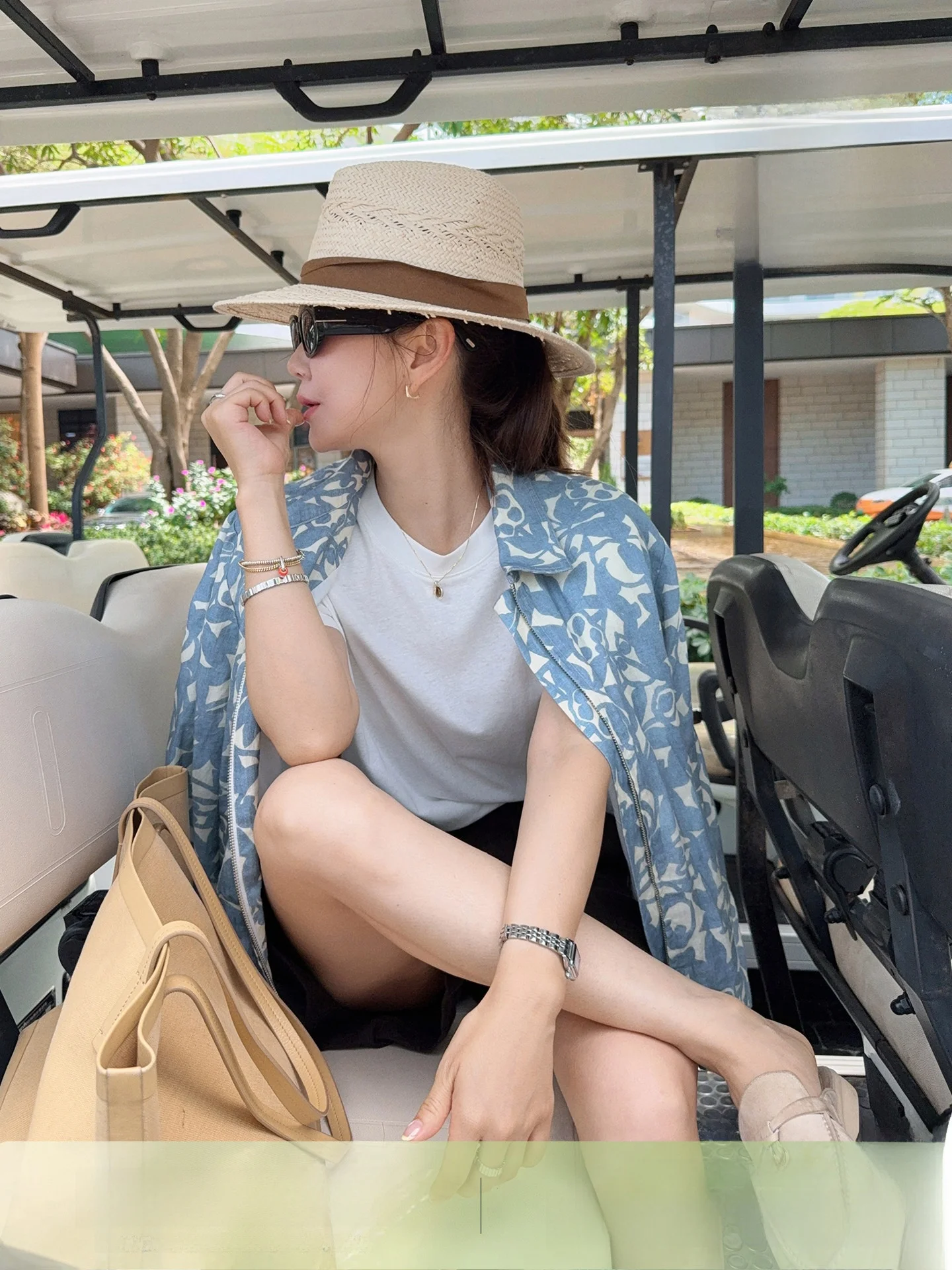 

Liberlin Sisy Linen Cotton Print Zipper Collar Jacket Casual Loose Fit Women's Spring Summer New Style Fashion Outerwear