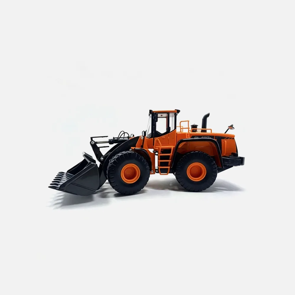 1:40 Scale DieCast DL420A Wheel Loader Alloy Engineering Vehicle Collectible Gift Model Static Display